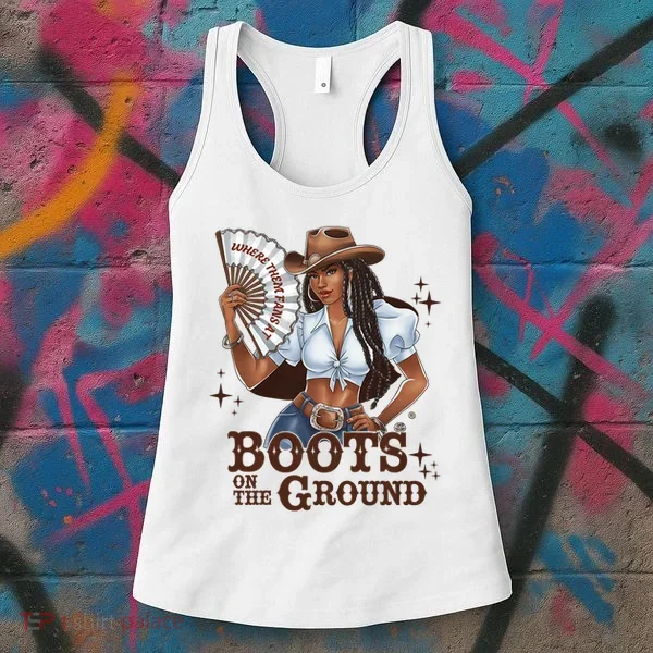 Boots On The Ground Linedance Women's Tank Top