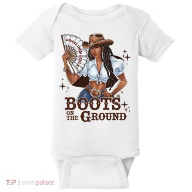 Boots On The Ground Linedance Baby Bodysuit