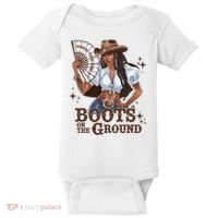 Boots On The Ground Linedance Baby Bodysuit thumb 0