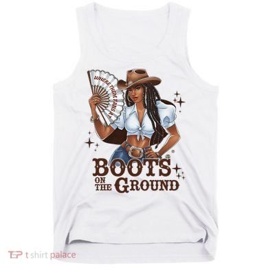 Boots On The Ground Linedance Tank Top