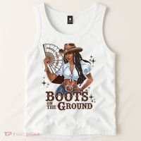 Boots On The Ground Linedance Tank Top thumb 2