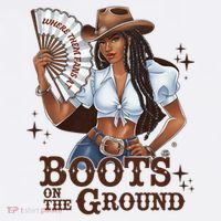 Boots On The Ground Linedance Golf Towel thumb 3