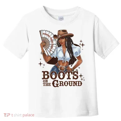Boots On The Ground Linedance Toddler T-Shirt