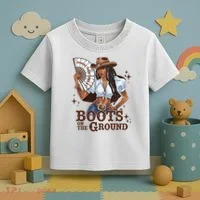 Boots On The Ground Linedance Toddler T-Shirt thumb 3