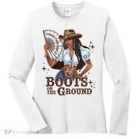 Boots On The Ground Linedance Women's Long Sleeve Shirt thumb 0