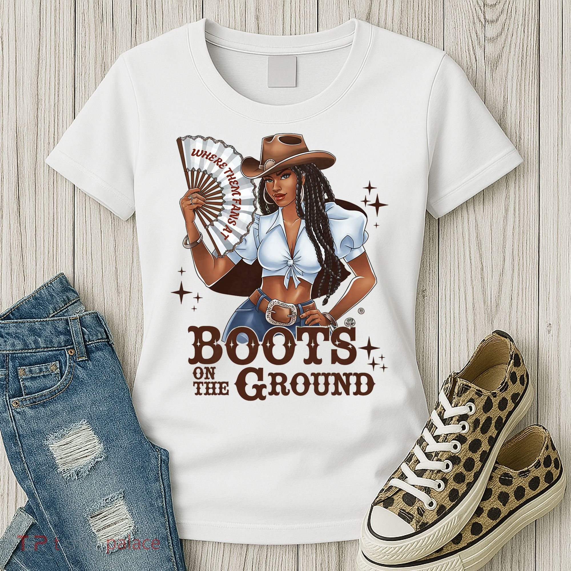 Boots On The Ground Linedance Women's T-Shirt