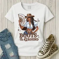 Boots On The Ground Linedance Women's T-Shirt thumb 3