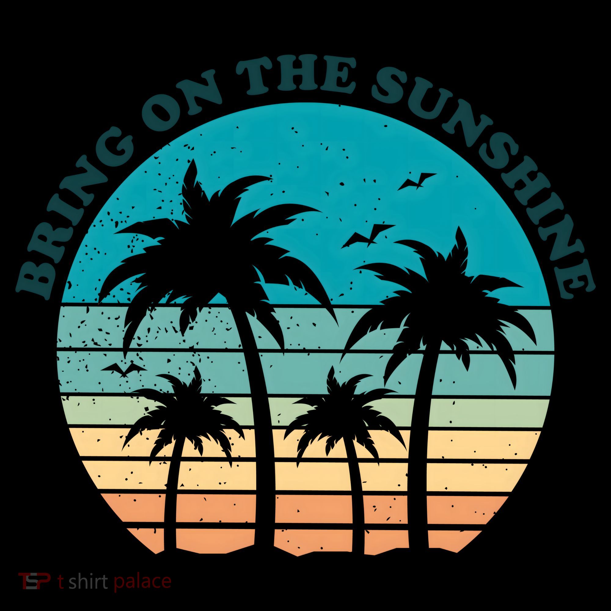 Bring On The Sunshine Retro Sunset Coffee Mug
