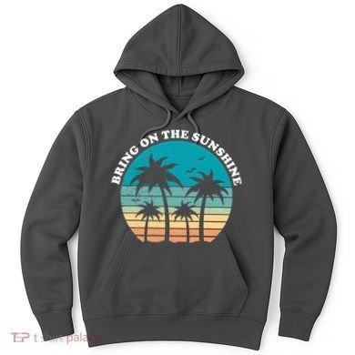 Bring On The Sunshine Retro Sunset Hoodie