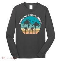 Bring On The Sunshine Retro Sunset Long Sleeve Shirt thumb 0