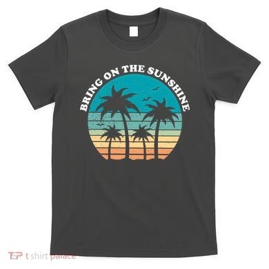 Bring On The Sunshine Retro Sunset T-Shirt