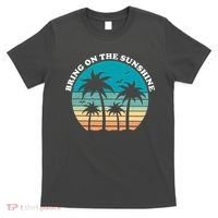Bring On The Sunshine Retro Sunset T-Shirt thumb 0
