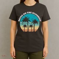 Bring On The Sunshine Retro Sunset T-Shirt thumb 4