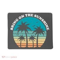 Bring On The Sunshine Retro Sunset Mousepad thumb 0