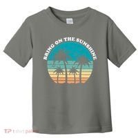 Bring On The Sunshine Retro Sunset Toddler T-Shirt thumb 0