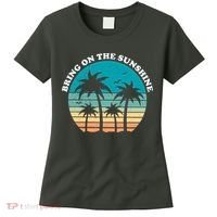 Bring On The Sunshine Retro Sunset Women's T-Shirt thumb 0