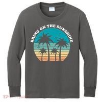 Bring On The Sunshine Retro Sunset Kids Long Sleeve Shirt thumb 0