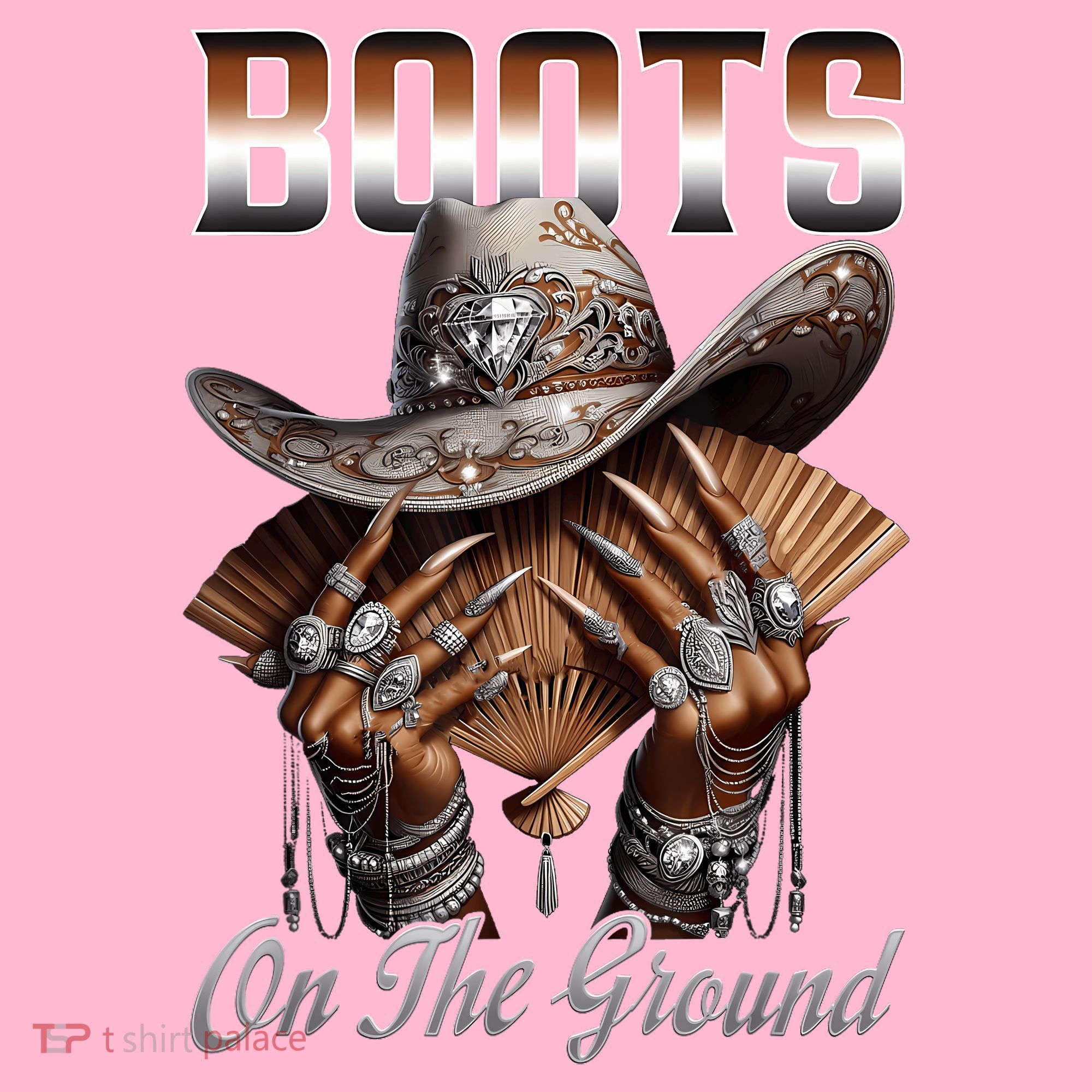 Boots On The Ground Boot Cowboy Western Cowgirl Linedance Coaster