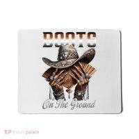 Boots On The Ground Boot Cowboy Western Cowgirl Linedance Mousepad thumb 0
