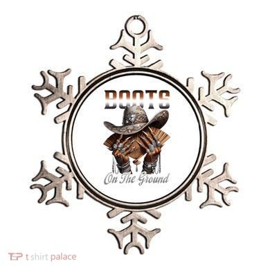 Boots On The Ground Boot Cowboy Western Cowgirl Linedance Ornament