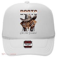 Boots On The Ground Boot Cowboy Western Cowgirl Linedance Hat thumb 0