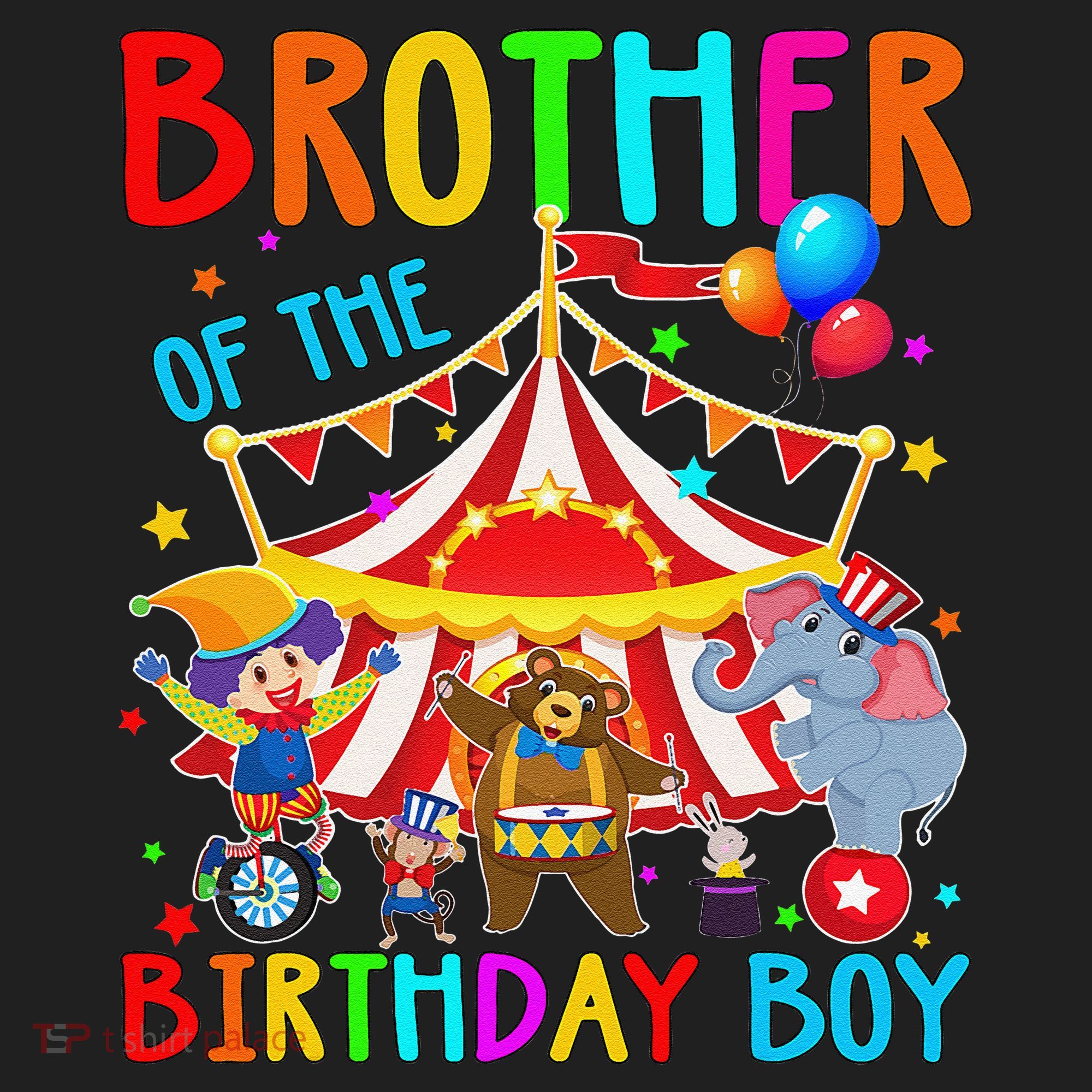 Brother Of The Birthday Carnival Circus Themed Bday Beanie
