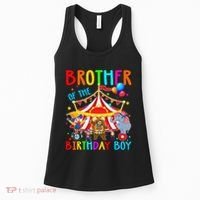 Brother Of The Birthday Carnival Circus Themed Bday Women's Tank Top thumb 0