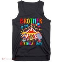 Brother Of The Birthday Carnival Circus Themed Bday Tank Top thumb 0