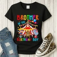 Brother Of The Birthday Carnival Circus Themed Bday Women's T-Shirt thumb 3