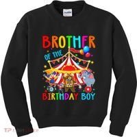 Brother Of The Birthday Carnival Circus Themed Bday Kids Sweatshirt thumb 0