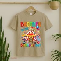 Brother Of The Birthday Carnival Circus Themed Bday T-Shirt thumb 2
