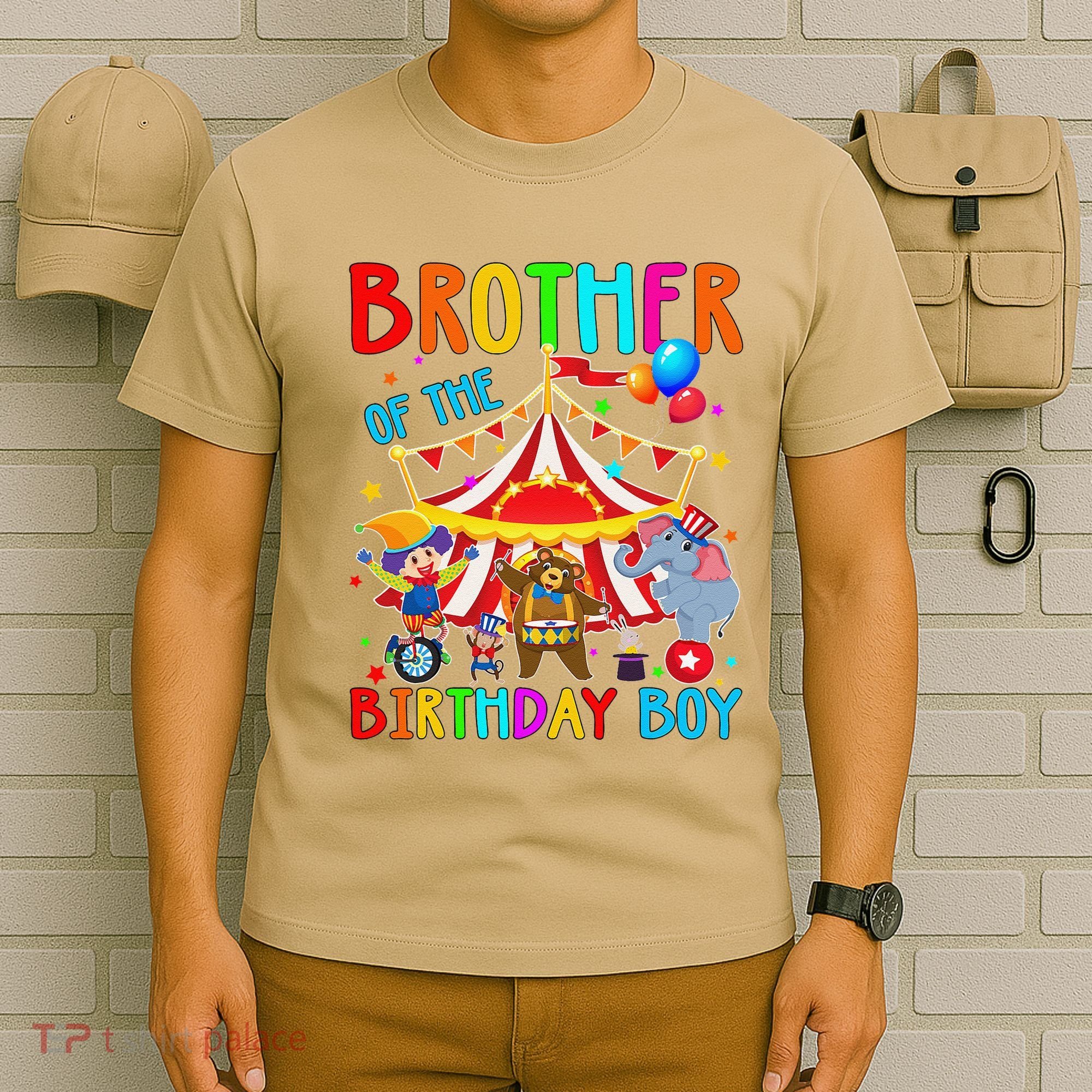 Brother Of The Birthday Carnival Circus Themed Bday T-Shirt