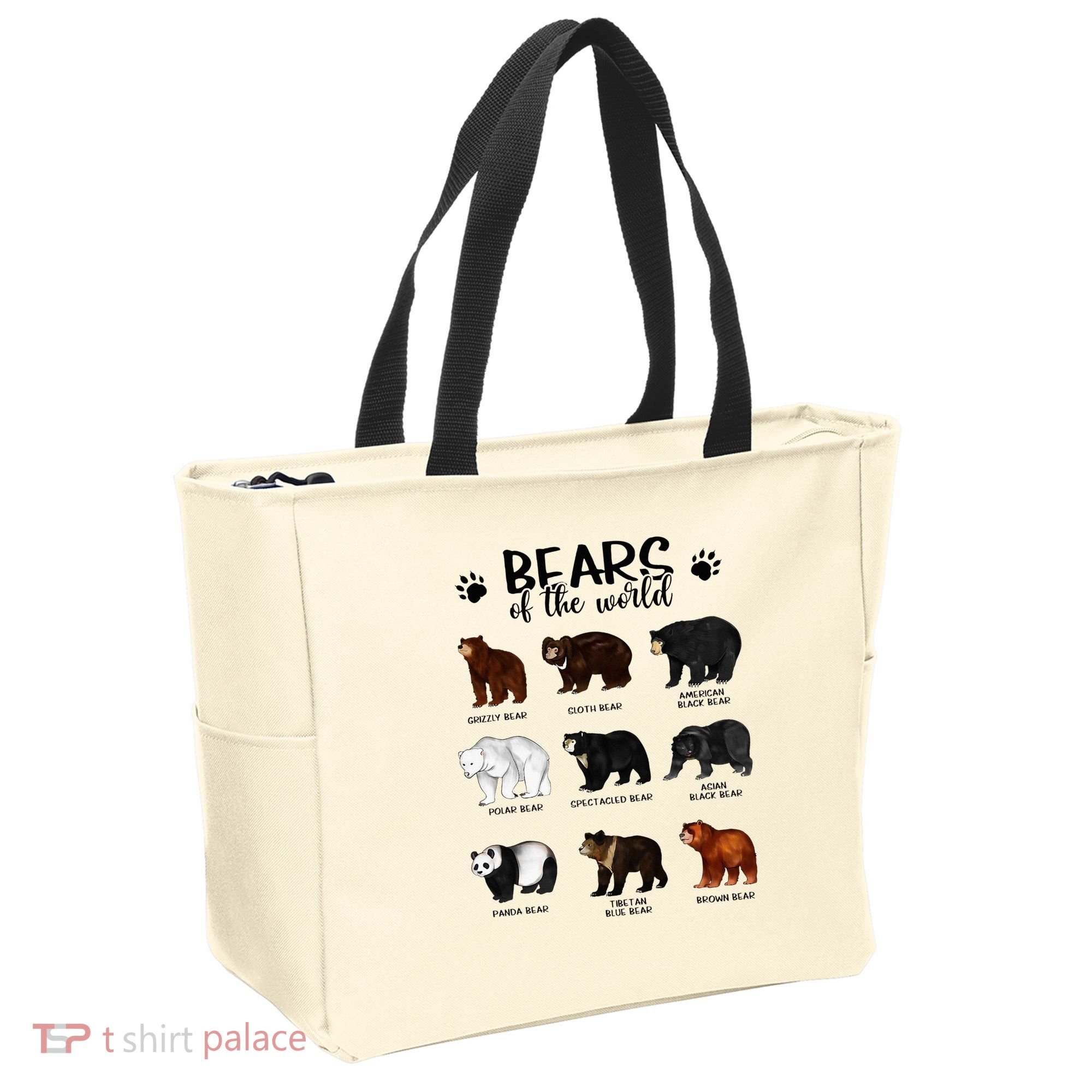 Bears Of The World Bears Tote Bag
