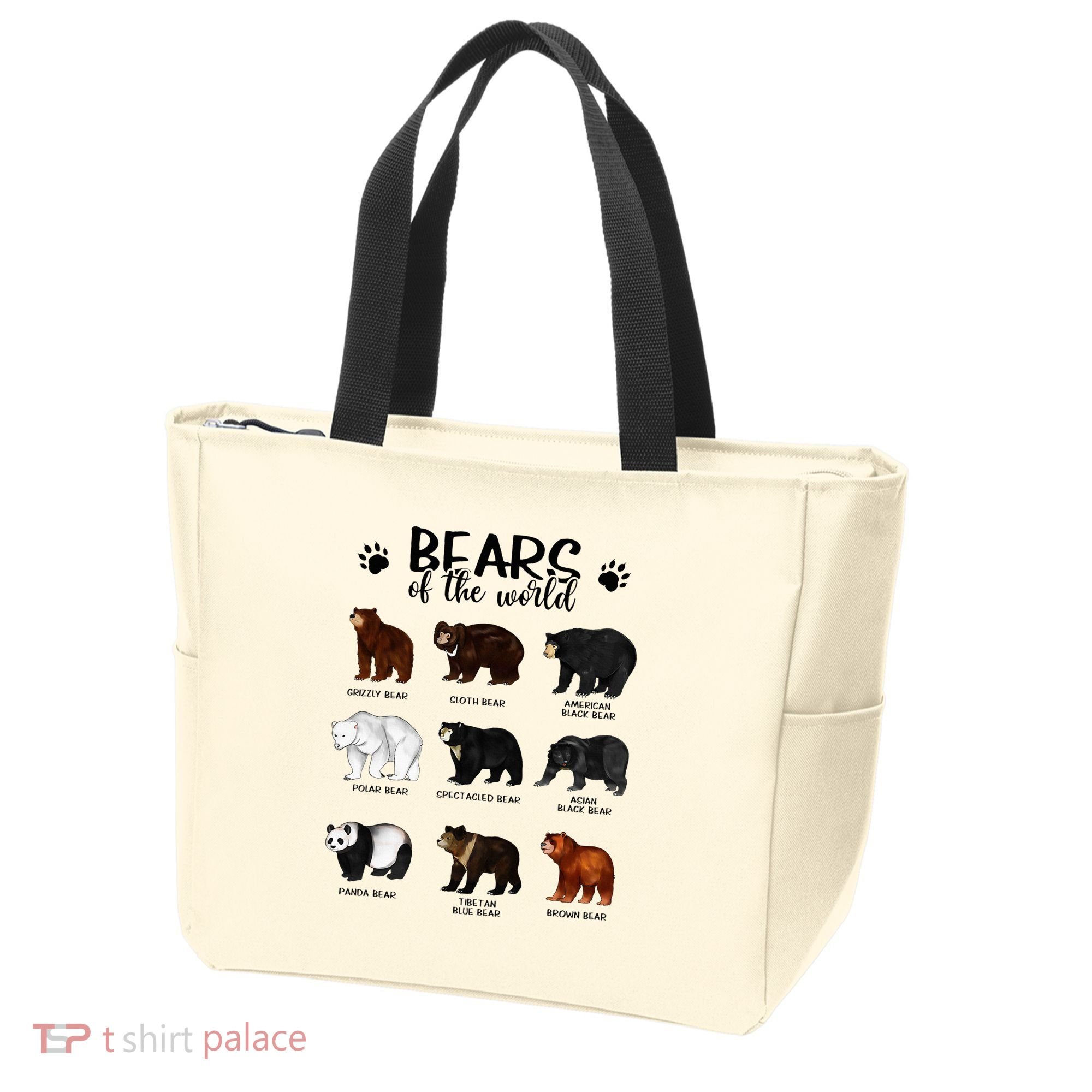 Bears Of The World Bears Tote Bag