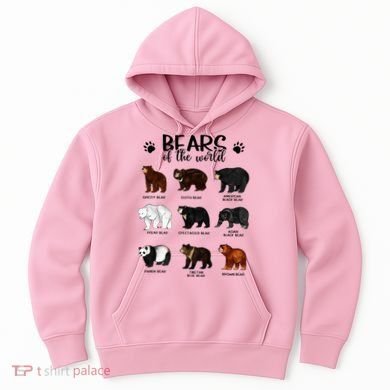 Bears Of The World Bears Hoodie