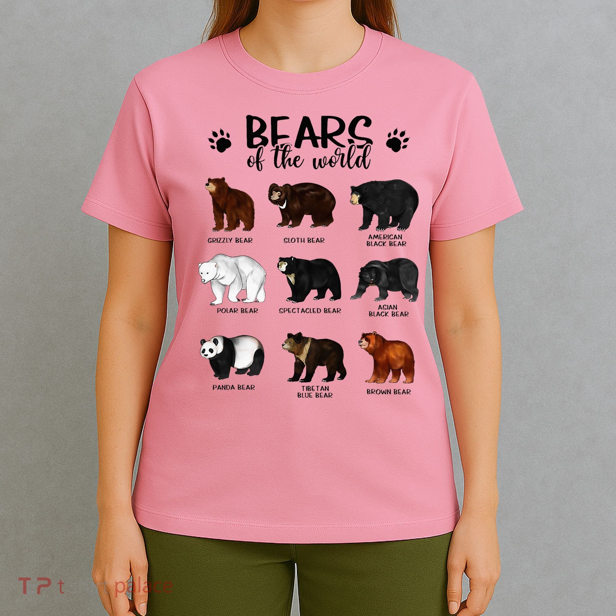 Bears Of The World Bears T-Shirt