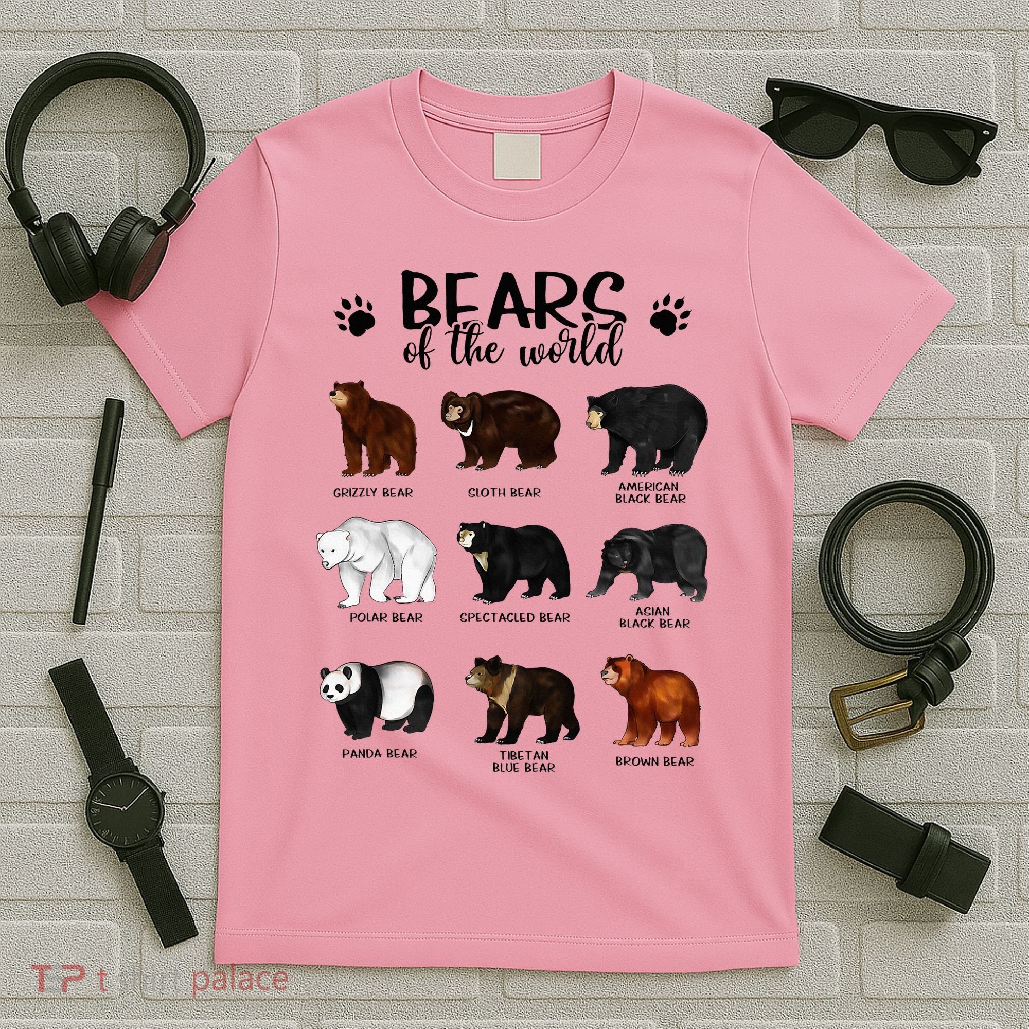 Bears Of The World Bears T-Shirt
