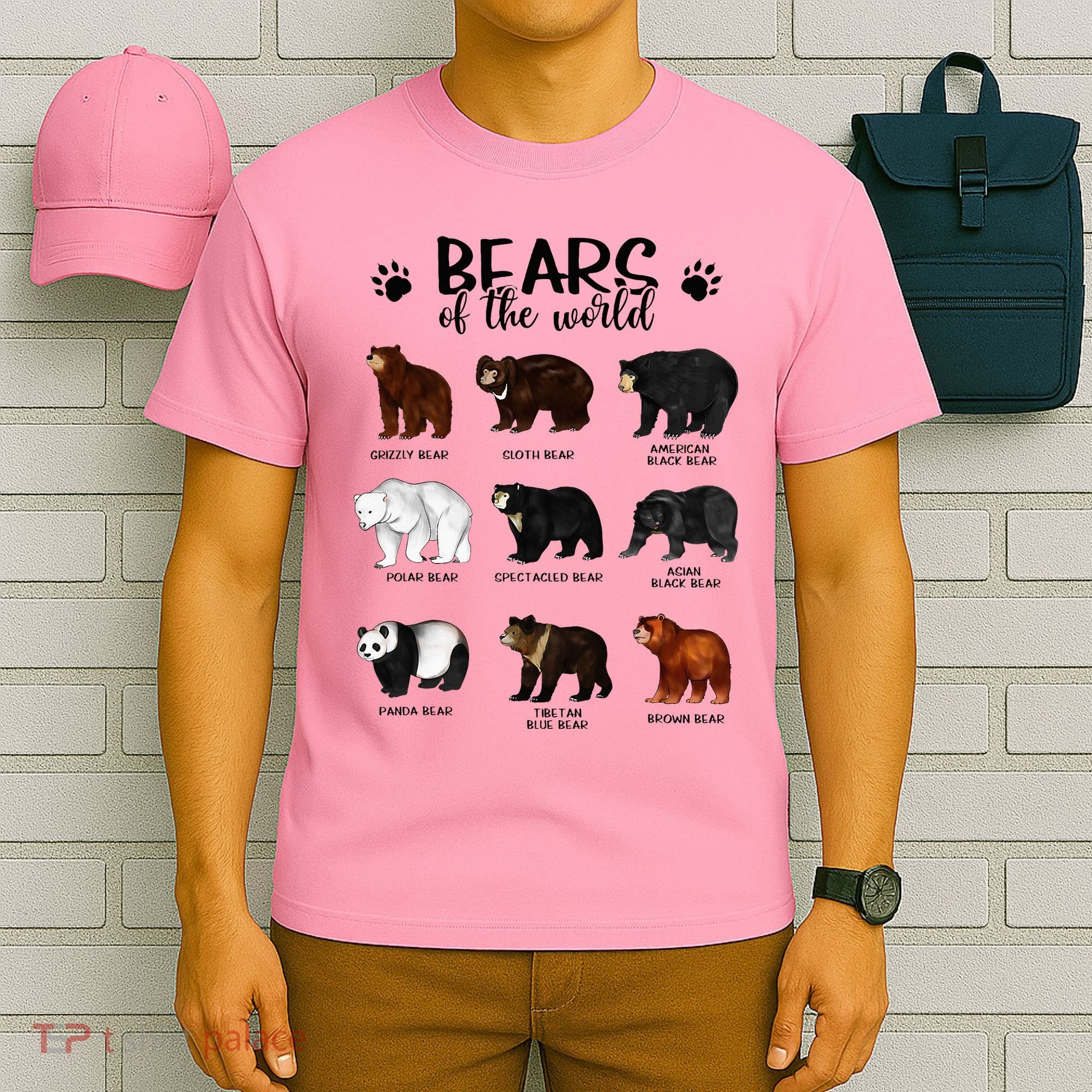 Bears Of The World Bears T-Shirt