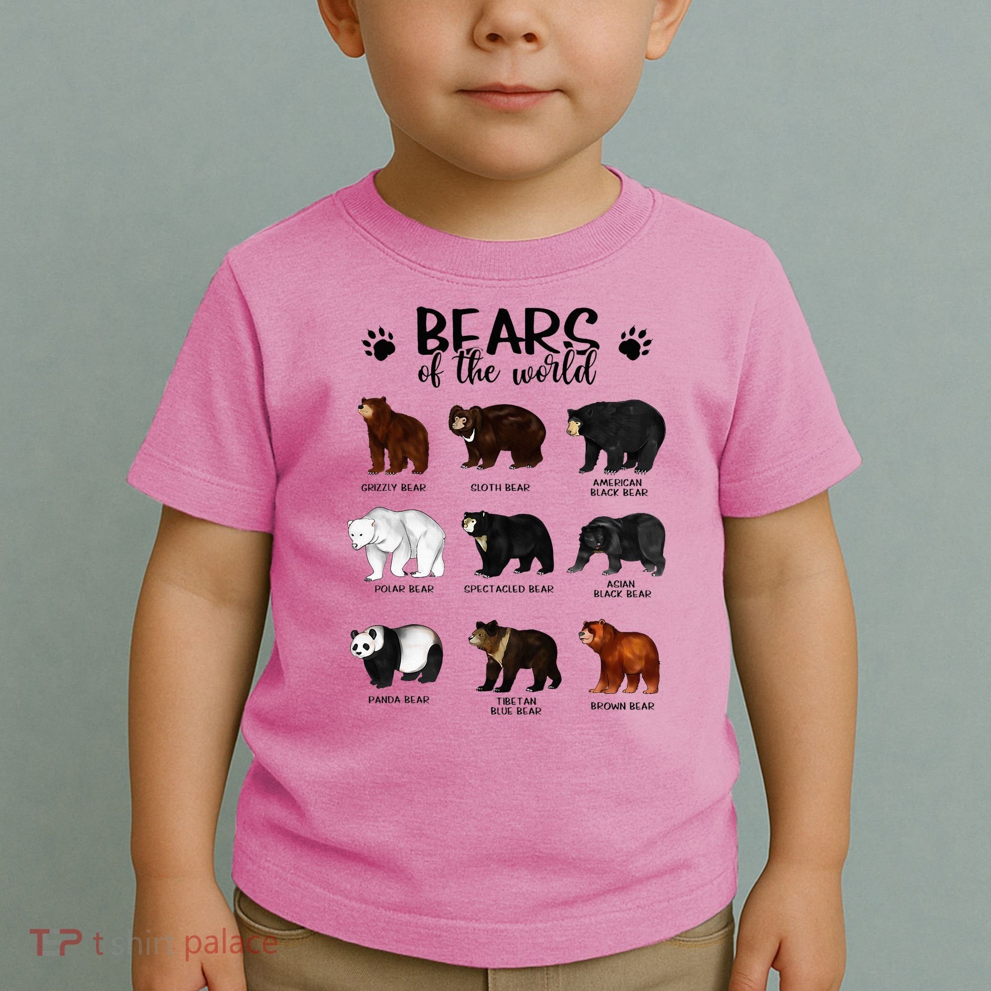 Bears Of The World Bears Toddler T-Shirt