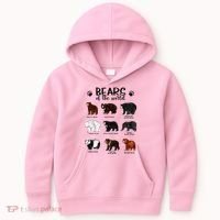 Bears Of The World Bears Kids Hoodie thumb 0