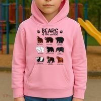 Bears Of The World Bears Kids Hoodie thumb 2
