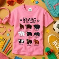 Bears Of The World Bears Kids T-Shirt thumb 3