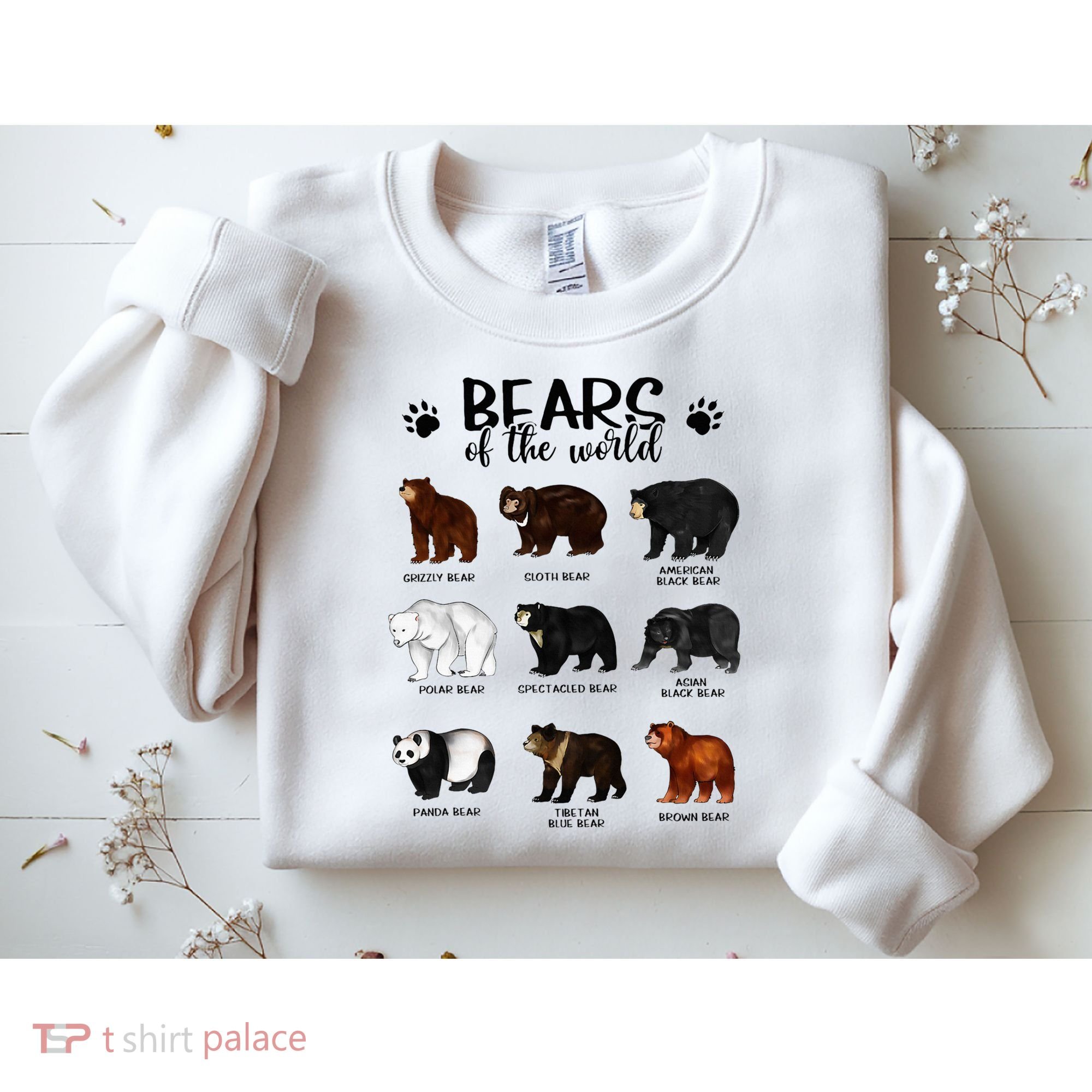 Bears Of The World Bears Sweatshirt