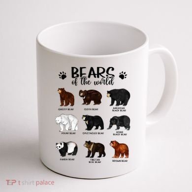 Bears Of The World Bears Coffee Mug back