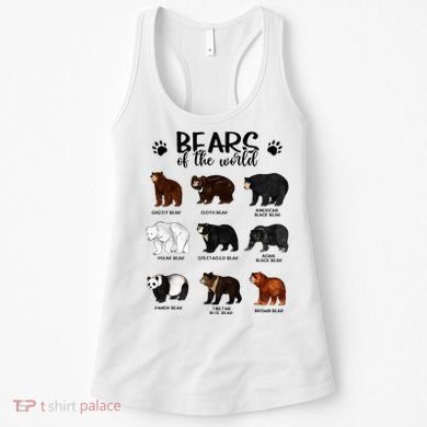 Bears Of The World Bears Women's Tank Top