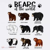 Bears Of The World Bears Women's Tank Top thumb 5