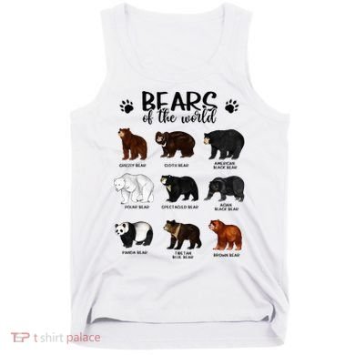 Bears Of The World Bears Tank Top