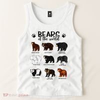 Bears Of The World Bears Tank Top thumb 2