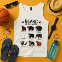 Bears Of The World Bears Tank Top thumb 4