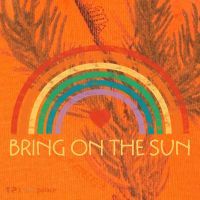 Bring On The Sun Cheerful Summer Sunshine Retro Rainbow Gift Kati Licensed 12" Camo Cuffed Beanie thumb 2